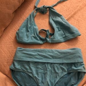 Two piece maternity bikini